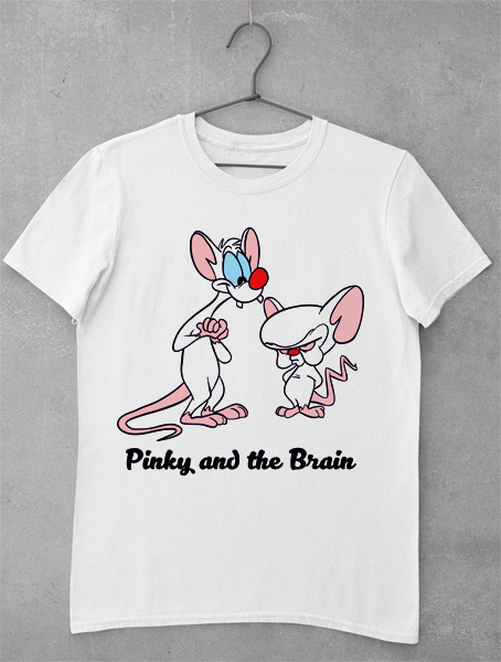 tricou pinky and the brain