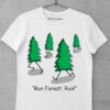 tricou run forest run