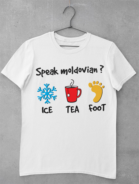 tricou speak moldovian