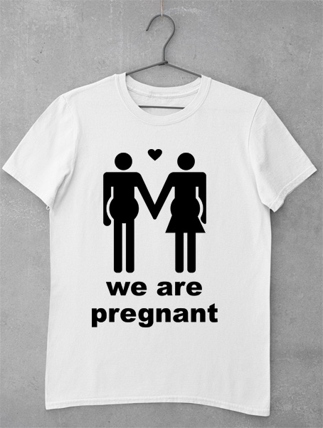 tricou we are pregnant