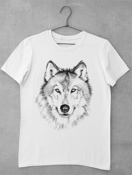 tricou wolf draw