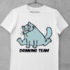 tricouri petrecerea burlacilor drinking team cat