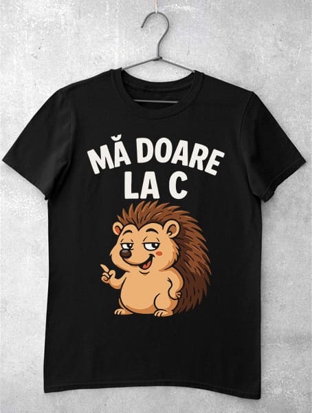 tricou ma doare la carici negru