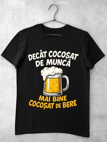tricou bere cocosat de munca