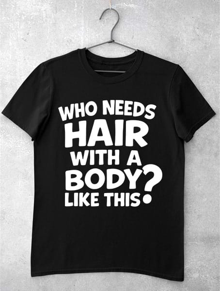 tricou who need hair