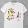 tricou cow and chiken