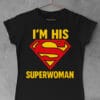 tricou cuplu his superwoman