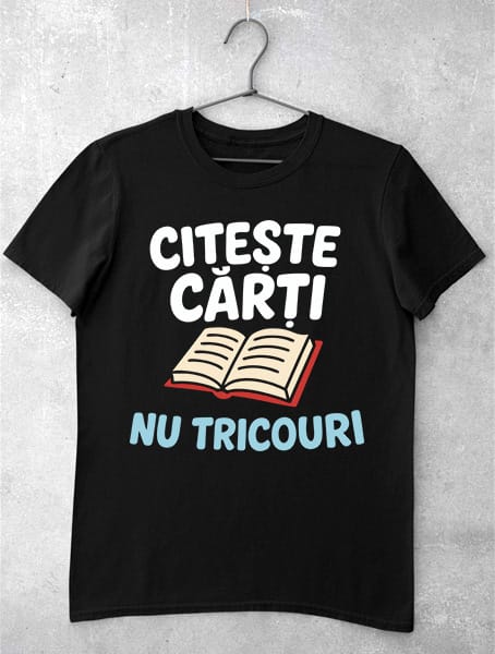 tricou haios citeste carti nu tricouri