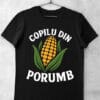 tricou haios copilu din porumb