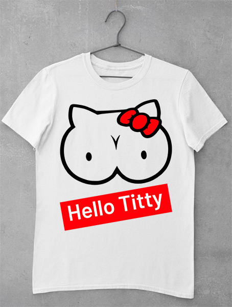 tricou hello titty