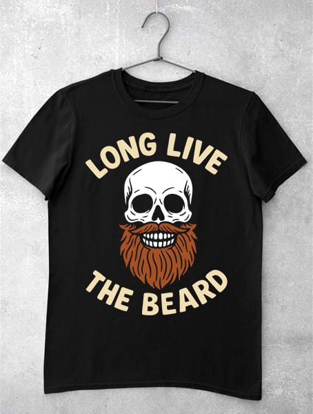 tricou long live the beard
