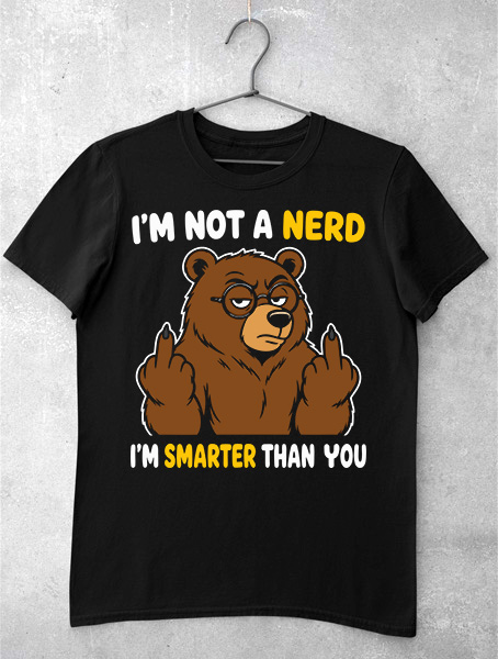 tricou smarter than you