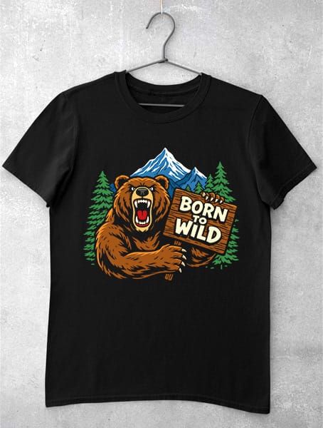 tricou born to wild