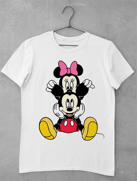 tricou mickey and minnie in love