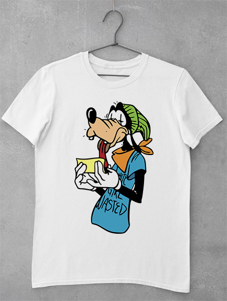 Tricou Goofy Wasted
