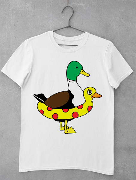 Tricou Swimming Duck