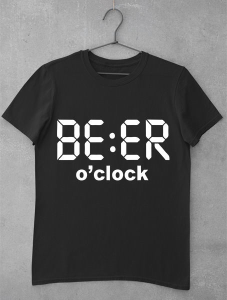 tricou beer o clock