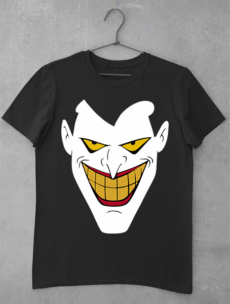Tricou Joker Face Black