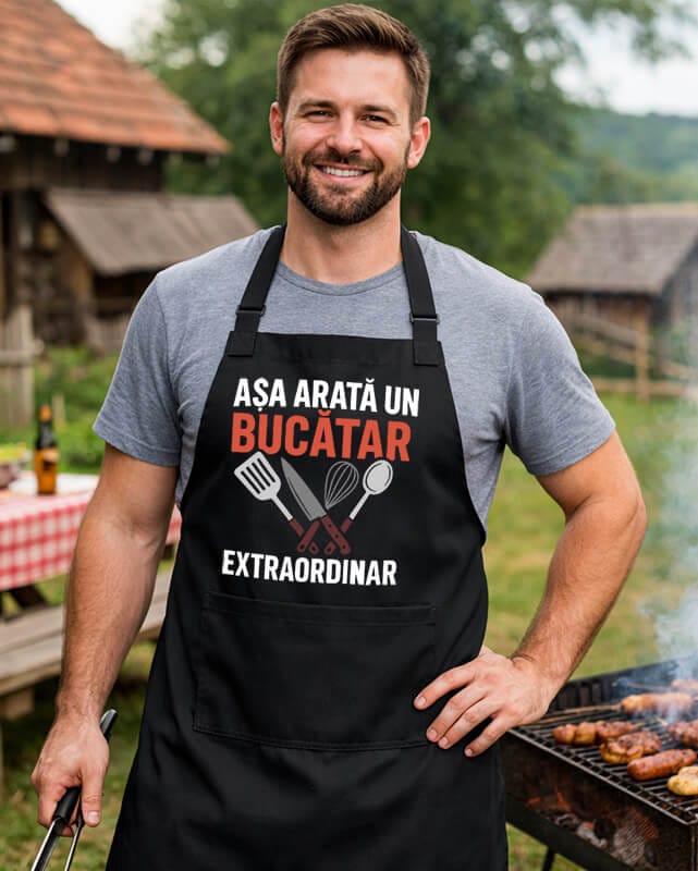 sort personalizat asa arata un bucatar