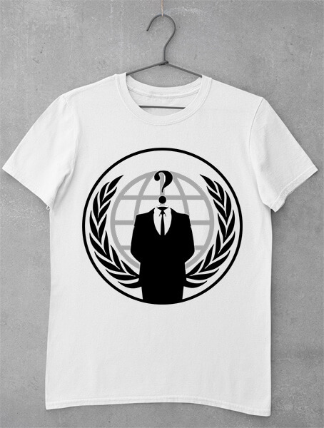 Tricou Anonymous Logo