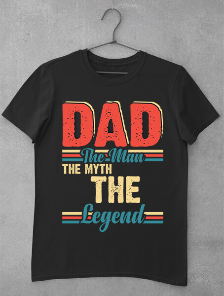 tricou dad the myth