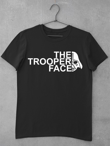 tricou the trooper face