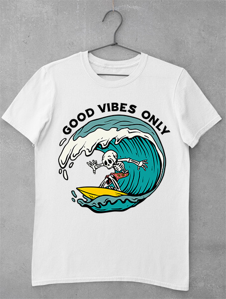 tricou good vibes only