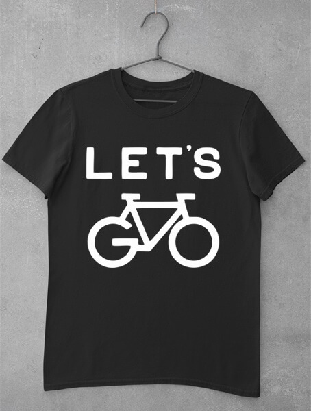 tricou lets bike