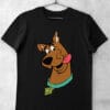 tricou scooby doo front negru