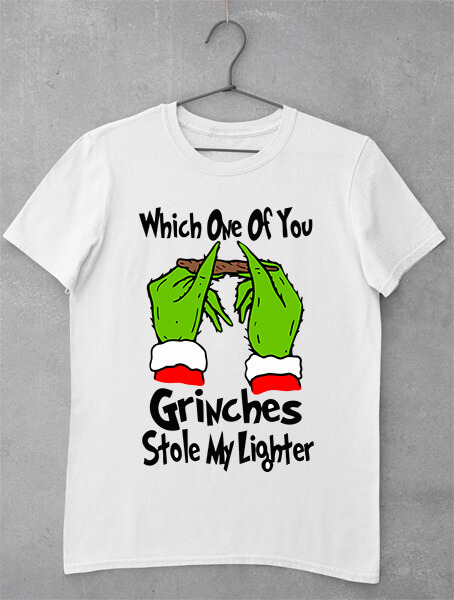 tricou grinches stole my lighter