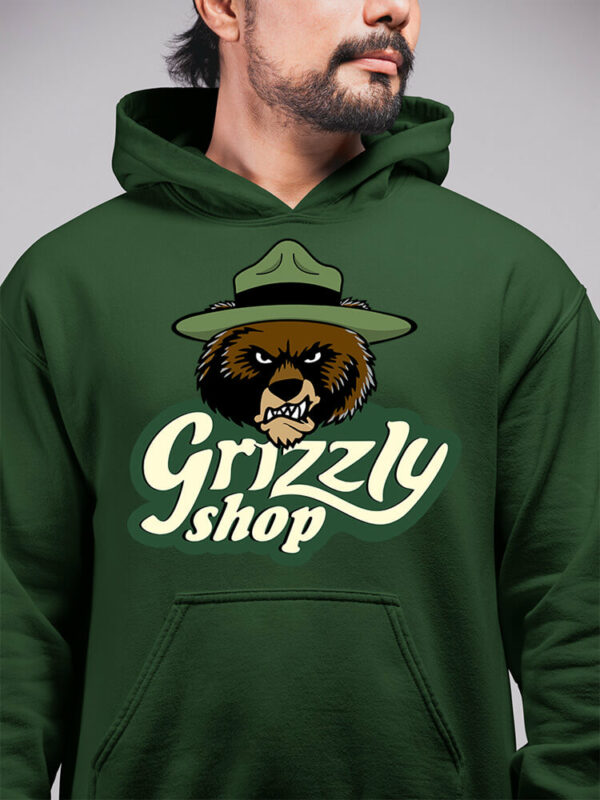 hanorac personalizat grizzly shop
