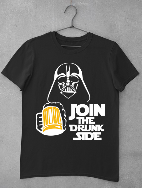 tricou join the drunk side