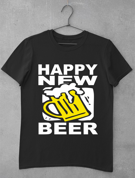 tricou happy new beer