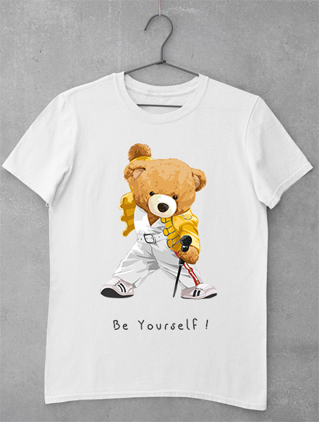 tricou teddy bear be yourself