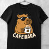 tricou capibara_cafea