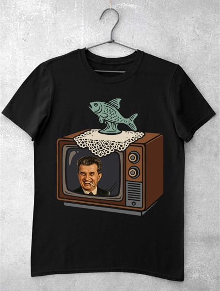 tricou comunist pestele si mileul