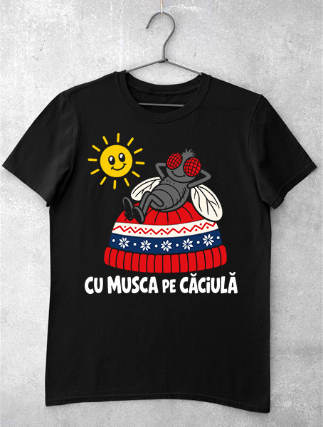 tricou_cu musca pe caciula