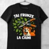 tricou tai frunze la caini