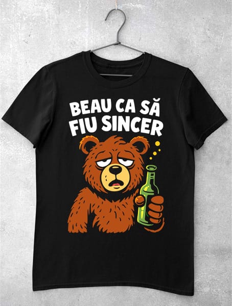 tricou haios beau ca sa fiu sincer