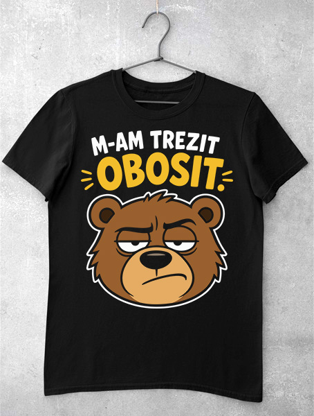 Tricou M-am trezit obosit