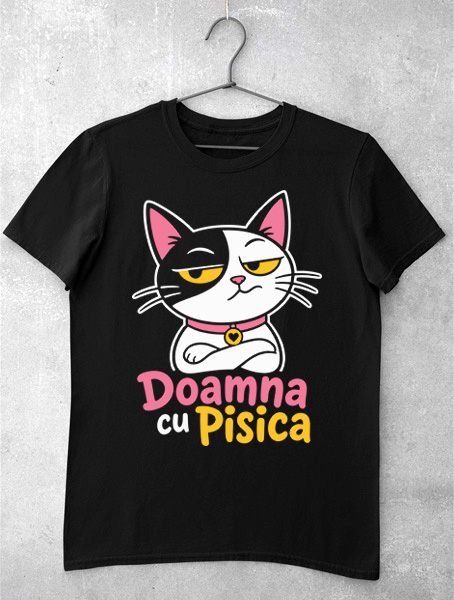 Tricou Doamna cu Pisici