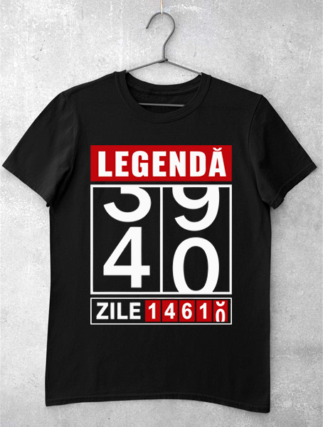 Tricou Legendă la 40 de ani