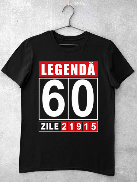 Tricou Legendă la 60 de ani